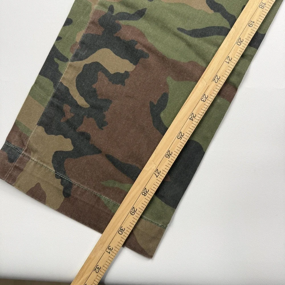 Polo Ralph Lauren Pants Mens 32x32 Green Camo Chino Classic Fit Casual Army
